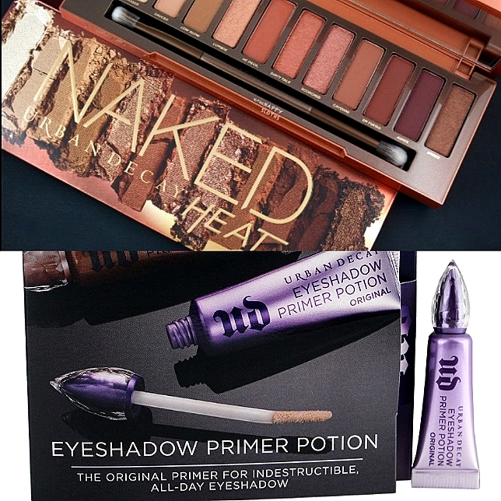 SALE🔥 Urban Decay Naked Heat & Primer Potion (travel size primer)
